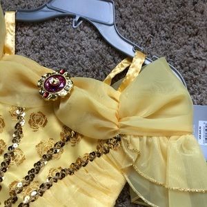 NWT Disney Store Belle Costume Dress